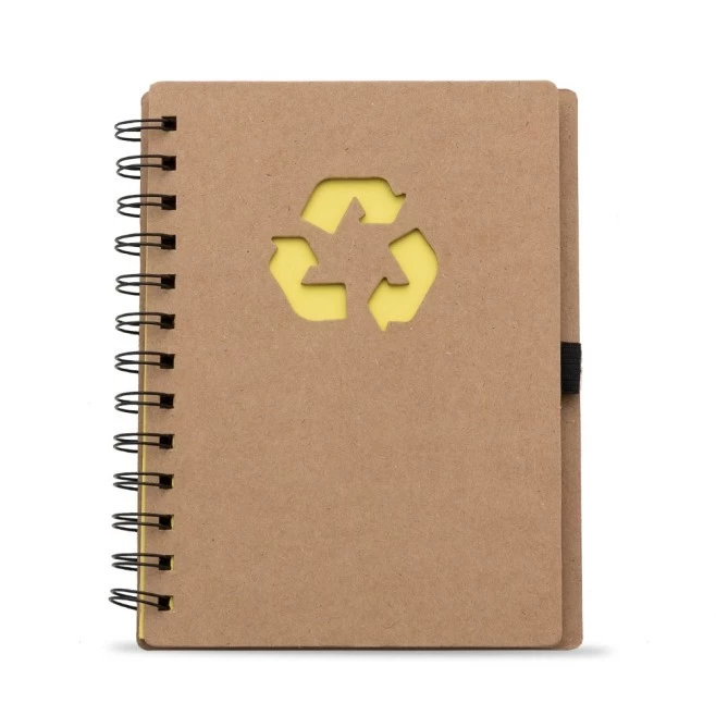 Caderno Ecológico Personalizado com Logotipo 