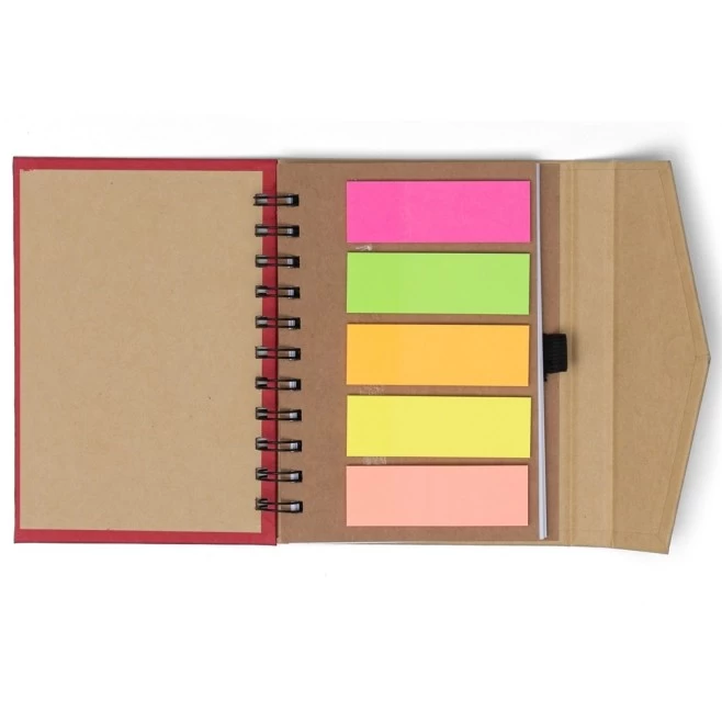 Caderno Ecológico com Autoadesivos Personalizado