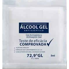 Álcool Gel 70% antisséptico sache