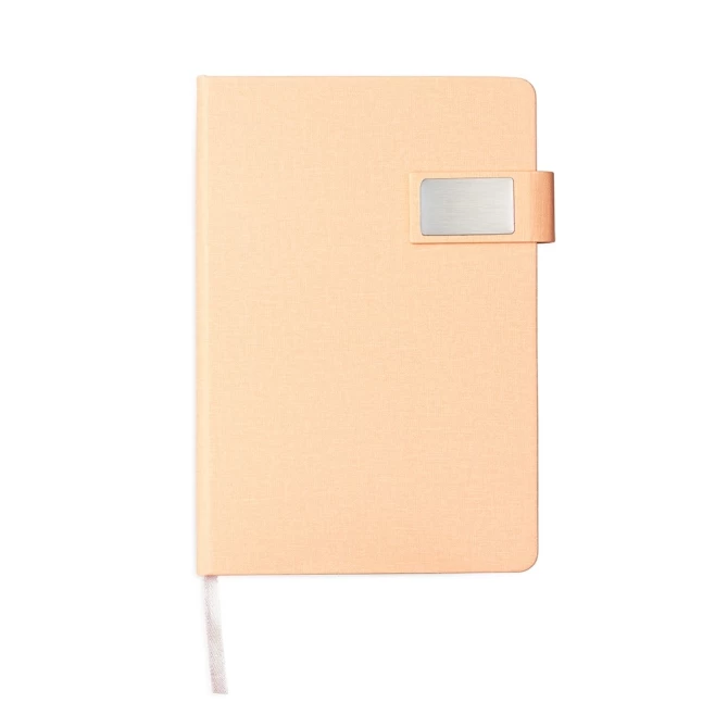 Caderneta Couro Sintético Personalizada com Logotipo