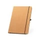 Caderno A5 Capa Dura em Couro Reciclado Personalizado