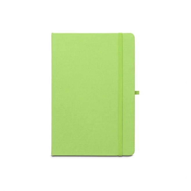 Caderno A5 Capa Dura em Poliéster Reciclado Personalizado