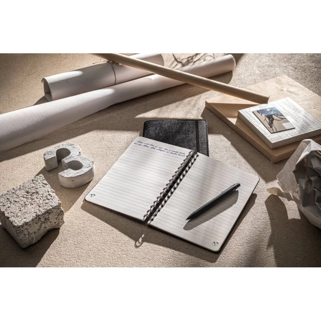 Caderno A5 em Feltro Personalizado