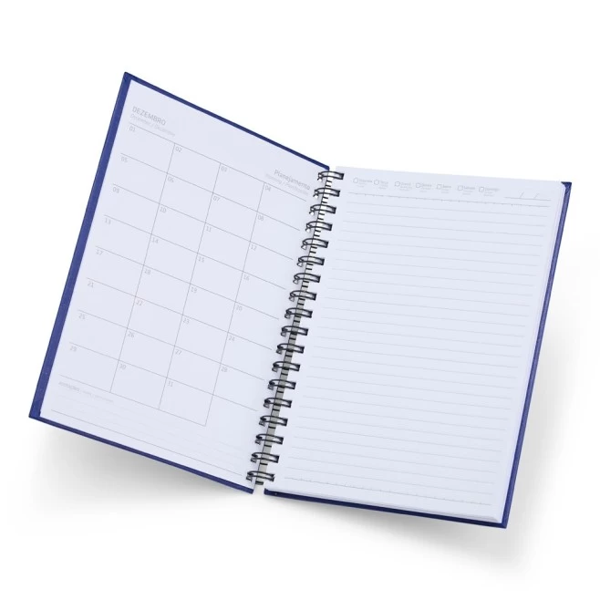 Caderno Capa Dura em Linho Personalizado