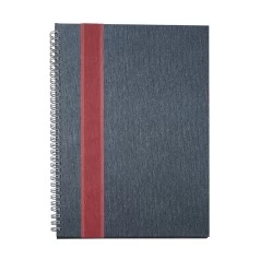 Caderno Grande com Faixa Personalizado