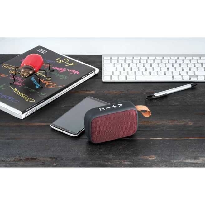 Caixa de Som com Microfone Personalizado