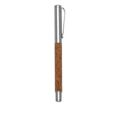 Caneta Metal Roller com Cortiça Personalizada