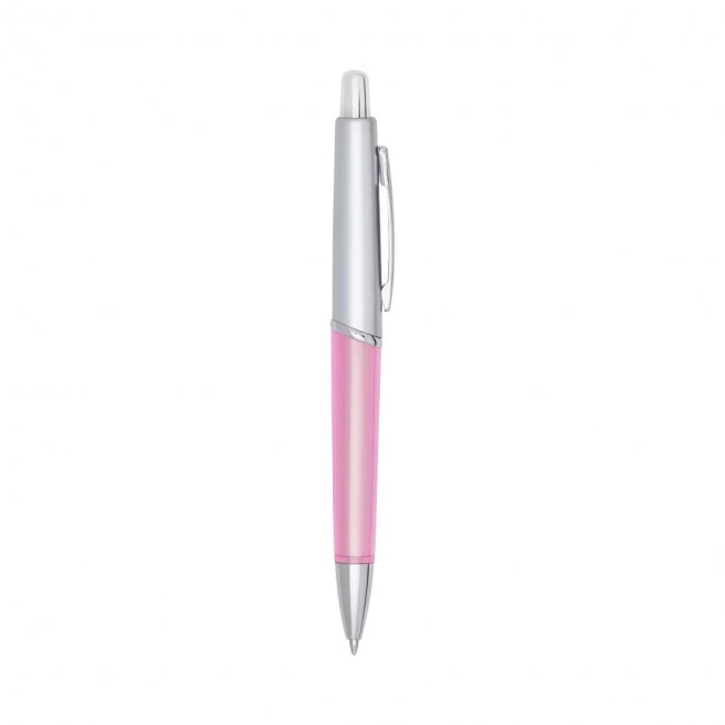Caneta Plástica com Logo Personalizada