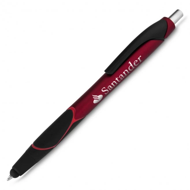 Caneta Plástica com Ponta Touch Personalizada
