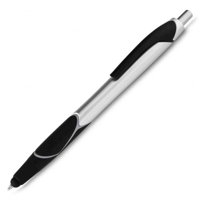 Caneta Plástica com Ponta Touch Personalizada