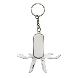Chaveiro Canivete 4 Funções de Metal Personalizado Para Brindes