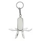 Chaveiro Canivete 4 Funções de Metal Personalizado Para Brindes