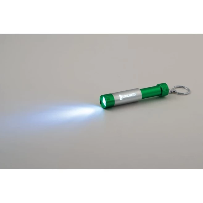 Chaveiro com Lanterna em Alumínio Personalizado