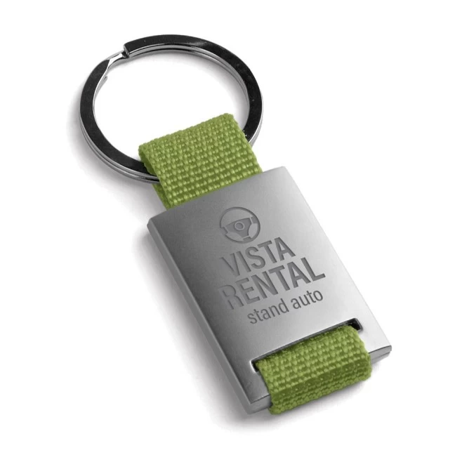 Chaveiro em Metal e Webbing Personalizado