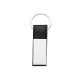 Chaveiro Metal com Couro Personalizado