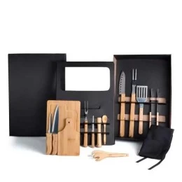 Conjunto Para Churrasco e Caipirinha Personalizado