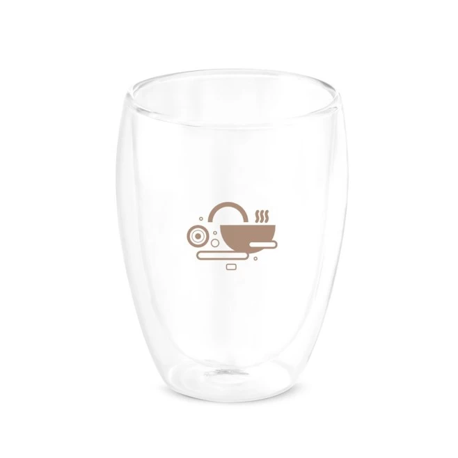 Copo de Vidro Borossilicato 350ml Personalizado