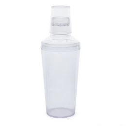 Coqueteleira Acrílico 565ml Personalizada com Logo 