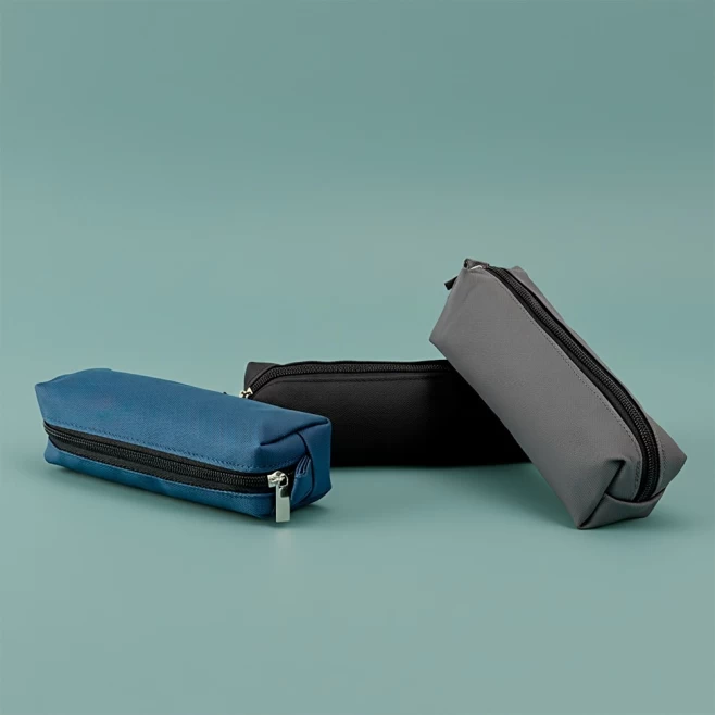 Estojo de Couro Sintético Personalizado com Logo