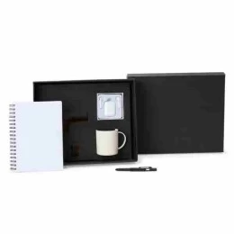 Kit Caneca Em Fibra De Bambu E Acessórios - 4 Pçs Personalizado 