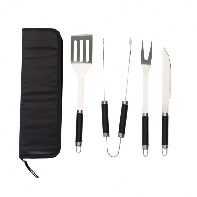 Kit Churrasco 4 peças Personalizado com Logo