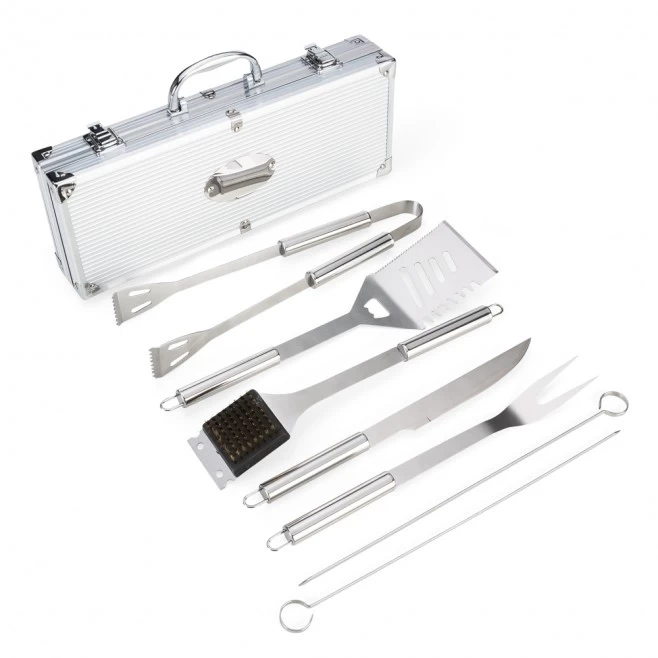 Kit Churrasco 7 peças com Logo