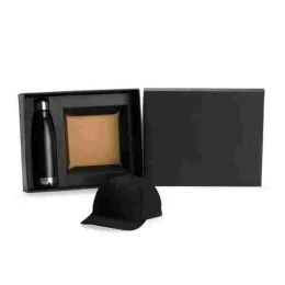 Kit Garrafa e Boné para Brindes