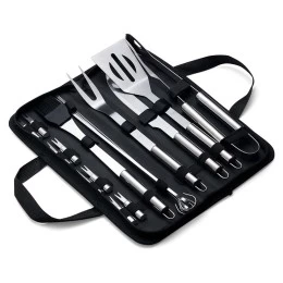 Kit para Churrasco Personalizado com 17 Peças