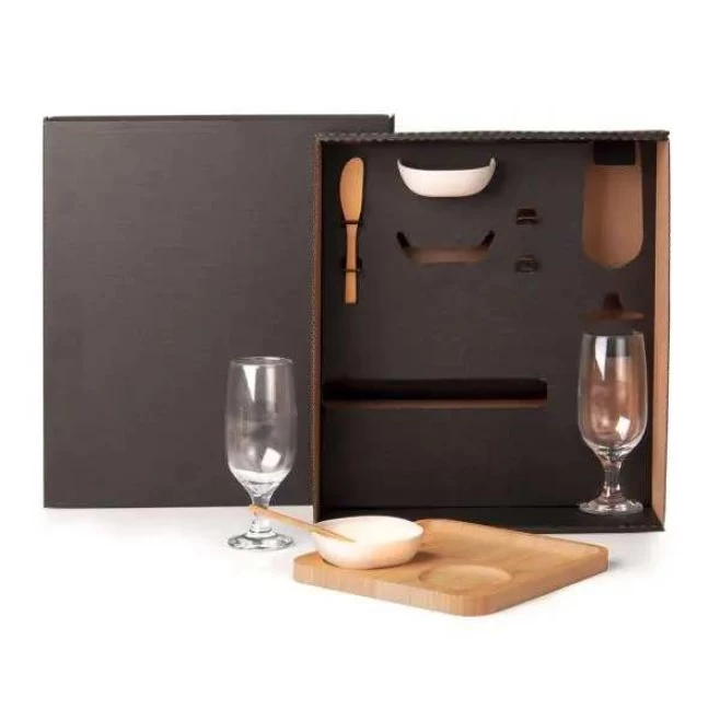 Kit Petisco, Patê E Cerveja - 7 Pçs Personalizado