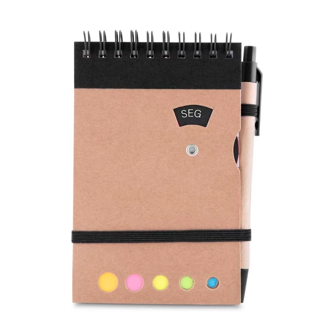Mini Caderno A6 com Caneta Personalizado