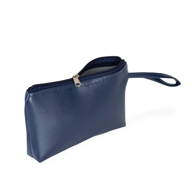 Nécessaire Couro Sintético com Logo