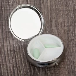 Porta Comprimidos em Metal Personalizado