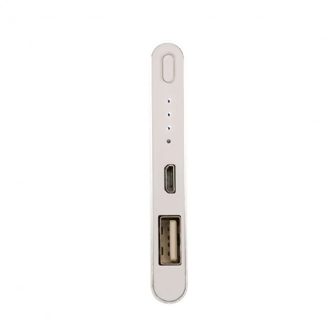 Power Bank Metal com Indicador Led para Brinde