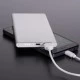 Power Bank Metal com Indicador Led para Brinde