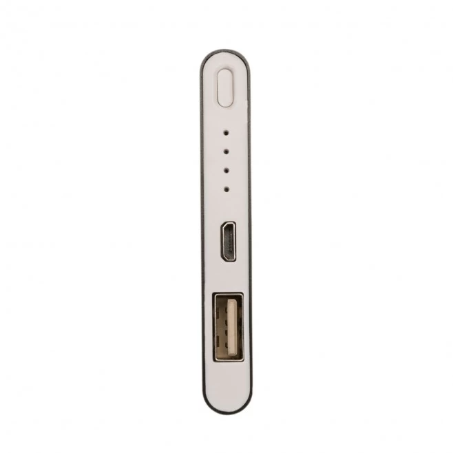 Power Bank Metal com Indicador Led para Brinde