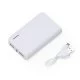 Power Bank Plástico com Lanterna Personalizado