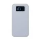 Power Bank Plástico com Visor Digital Personalizado