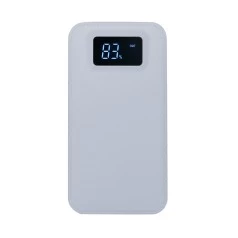 Power Bank Plástico com Visor Digital Personalizado