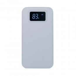 Power Bank Plástico com Visor Digital Personalizado