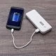 Powerbank Plástico com Indicador Digital e Lanterna Personalizado