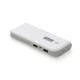 Powerbank Plástico com Indicador Digital e Lanterna Personalizado