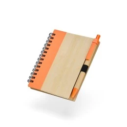 Caderno Ecológico com Caneta