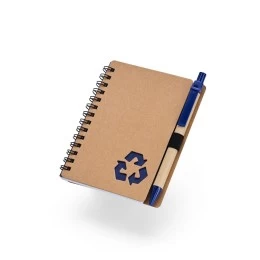 Caderno Ecológico com Caneta com Logotipo