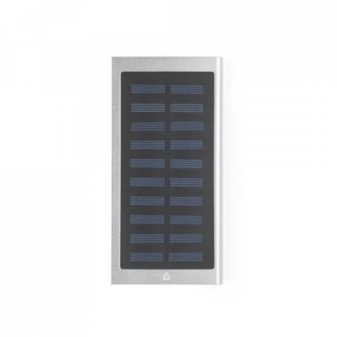 Bateria portátil em alumínio 100% reciclado 8.000 mAh Personalizada