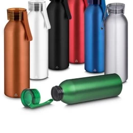 Garrafa em Alumínio de 600ml Personalizada